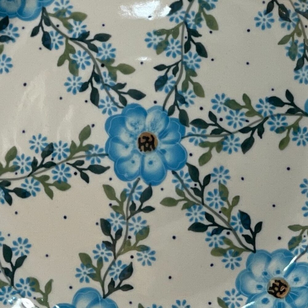 Gorgeous "Daphne" Floral Plate-Made in Poland-NEW - Picture 7 of 15